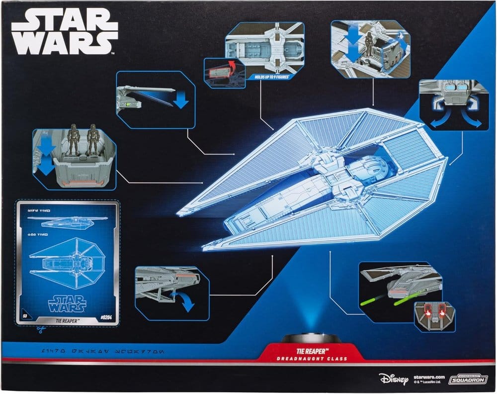Star Wars Feature Fahrzeug Dreadnaught Class TIE Reaper Attack Lander 23 cm Image 4