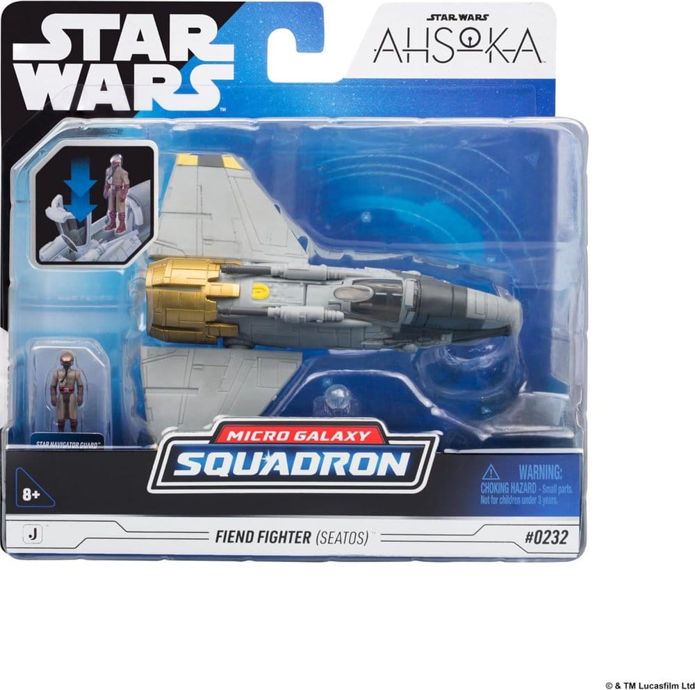 Star Wars Mittelgroßes Fahrzeug Fiend Fighter with Star Navigator 13 cm Image 1