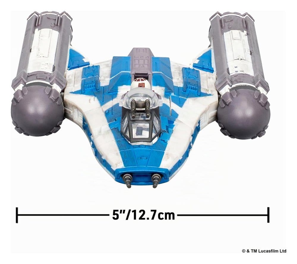 Star Wars Mittelgroßes Fahrzeug BTL-B Y-wing Starfighter with Clone Captain Rex 13 cm Image 4