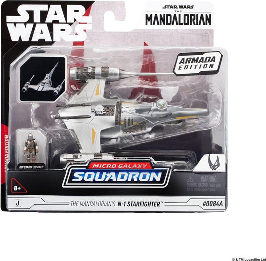 Star Wars Mittelgroßes Fahrzeug N1 with Mando 13 cm Image 1