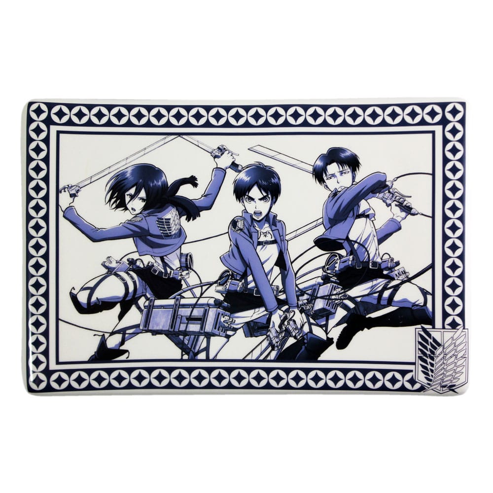 Attack on Titan Keramik Sushi Set mit Essstäbchen Image 6