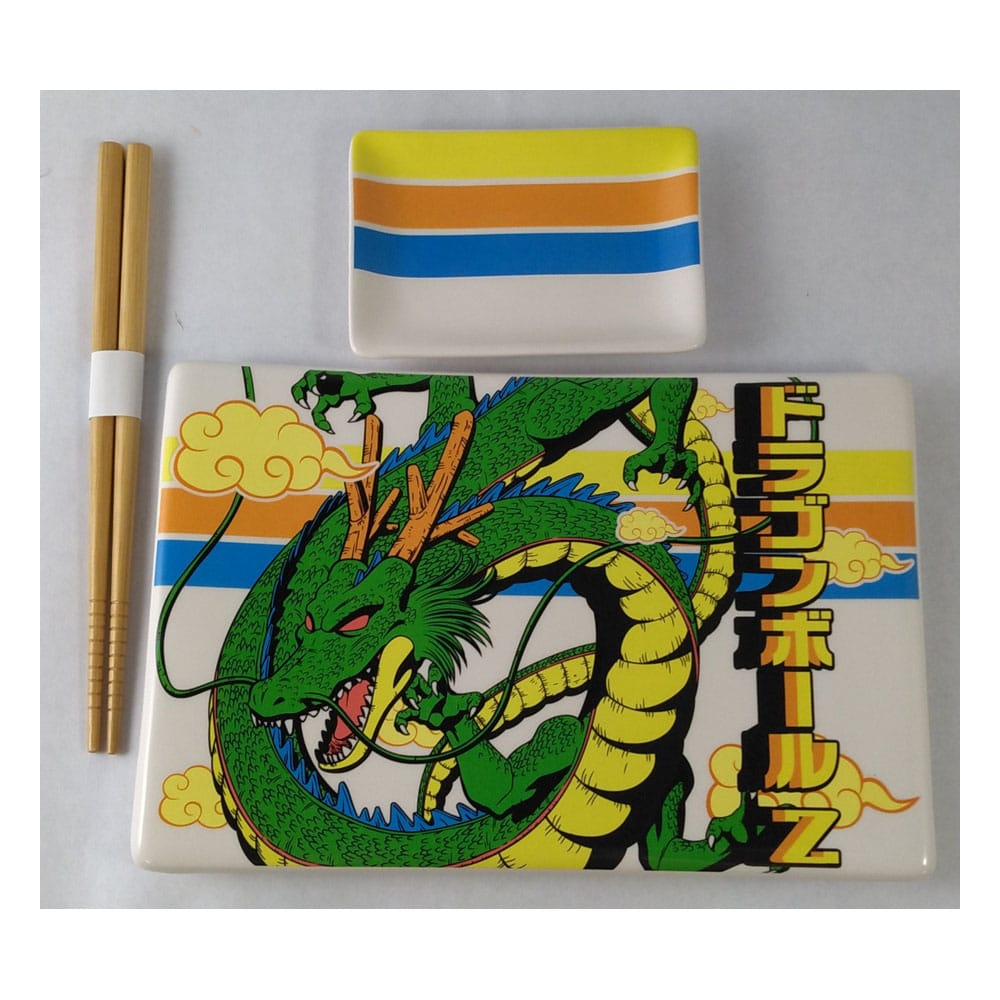 Dragon Ball Z Keramik Sushi Set mit Essstäbchen Shenron Image 2