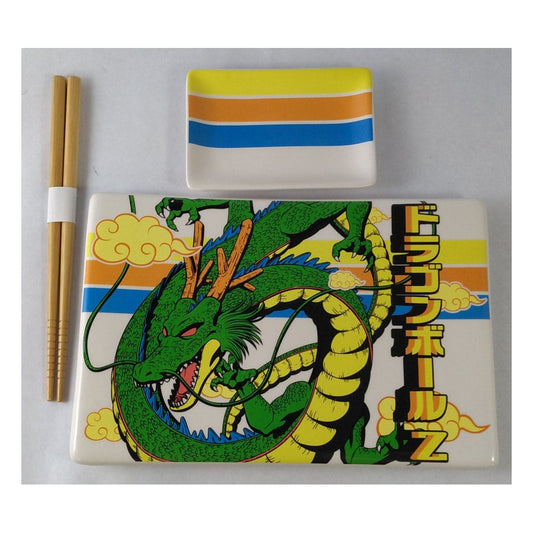 Dragon Ball Z Keramik Sushi Set mit Essstäbchen Shenron Image 2