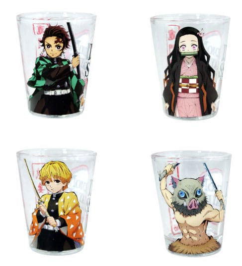 Demon Slayer Schnapsgläser 4er-Pack Gruppe 59 ml Image 1