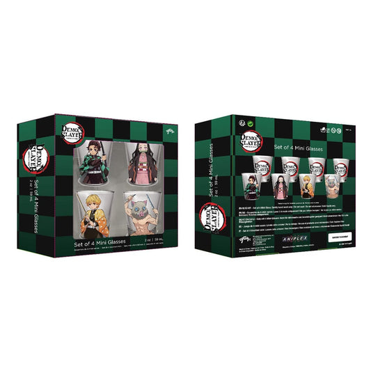 Demon Slayer Schnapsgläser 4er-Pack Gruppe 59 ml Image 2