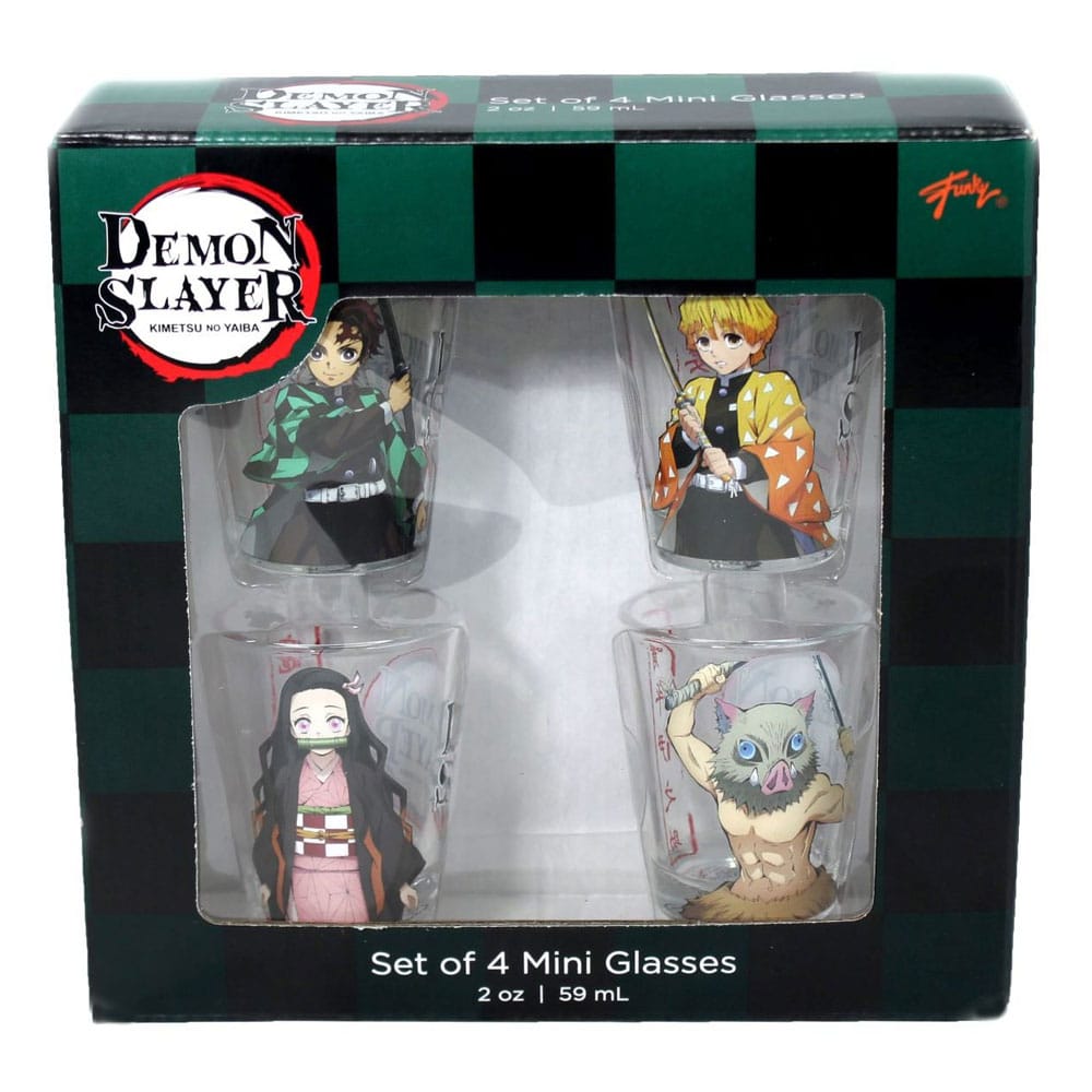 Demon Slayer Schnapsgläser 4er-Pack Gruppe 59 ml Image 7
