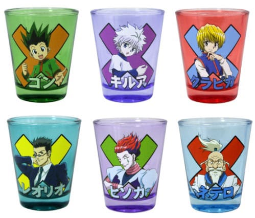 Hunter x Hunter Schnapsgläser Blind Box (12) 59 ml Image 1