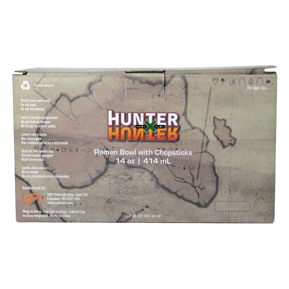 Hunter x Hunter Ramen-Schüssel mit Stäbchen 414 ml Image 3