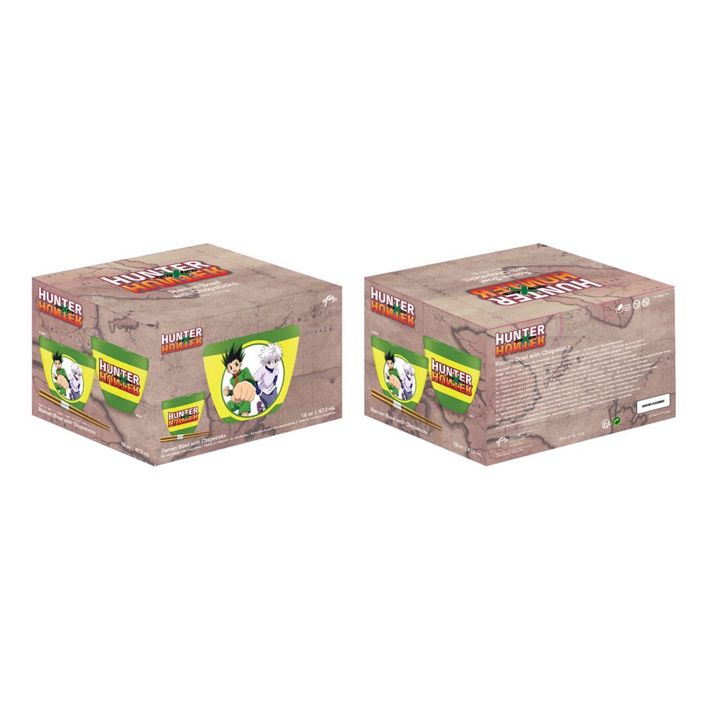 Hunter x Hunter Ramen-Schüssel mit Stäbchen Logo 473 ml Image 3