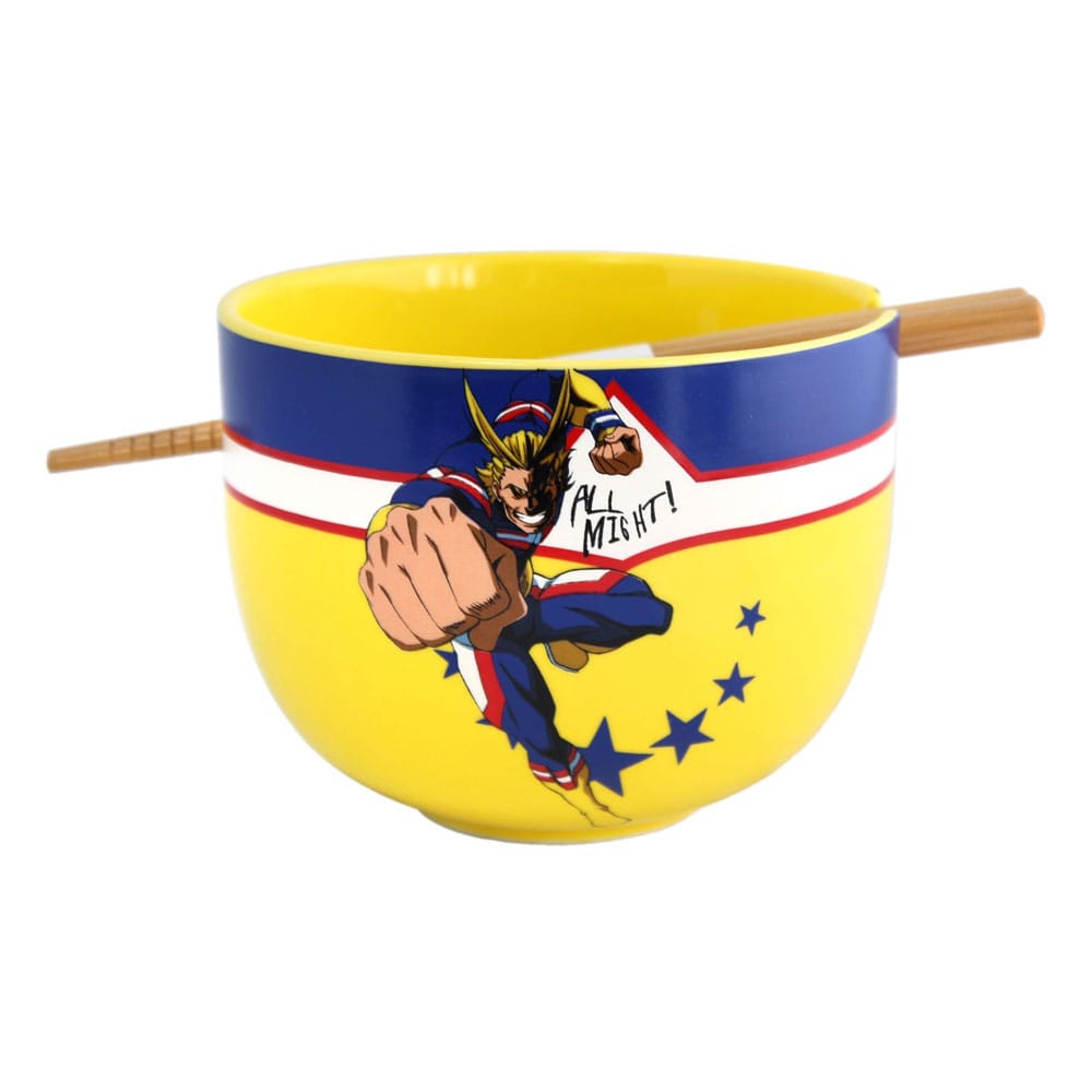My Hero Academia Ramen-Schüssel mit Stäbchen All Might 414 ml Image 1