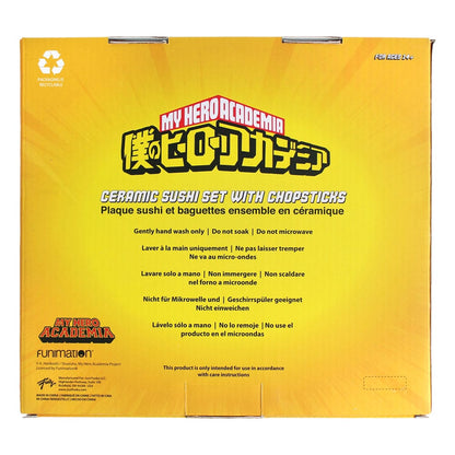 My Hero Academia Keramik Sushi Set mit Essstäbchen UA Image 3