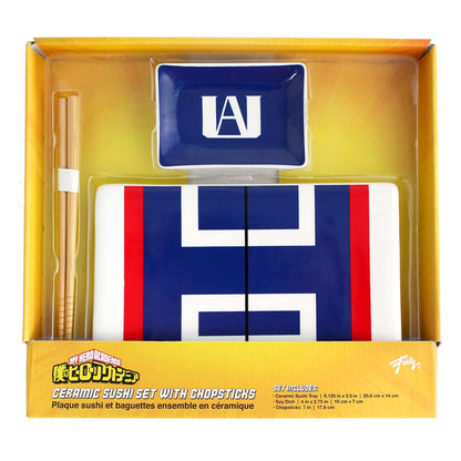 My Hero Academia Keramik Sushi Set mit Essstäbchen UA Image 4