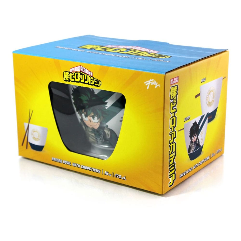 My Hero Academia Ramen-Schüssel mit Stäbchen Izuku Midoriya 473 ml Image 3