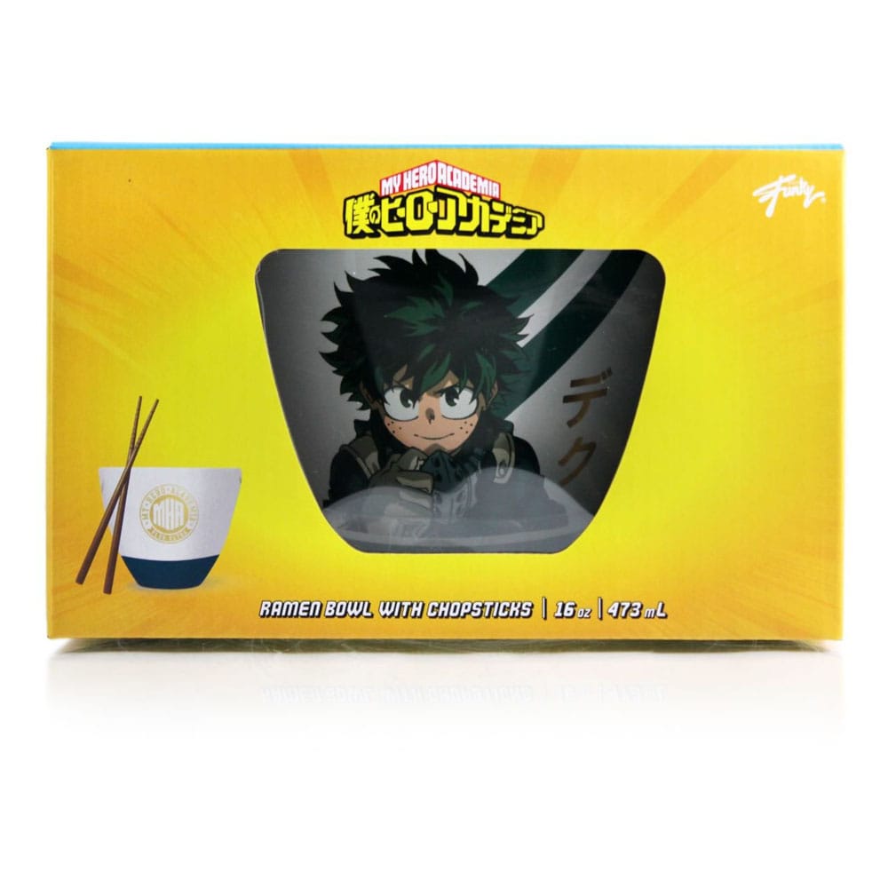 My Hero Academia Ramen-Schüssel mit Stäbchen Izuku Midoriya 473 ml Image 4