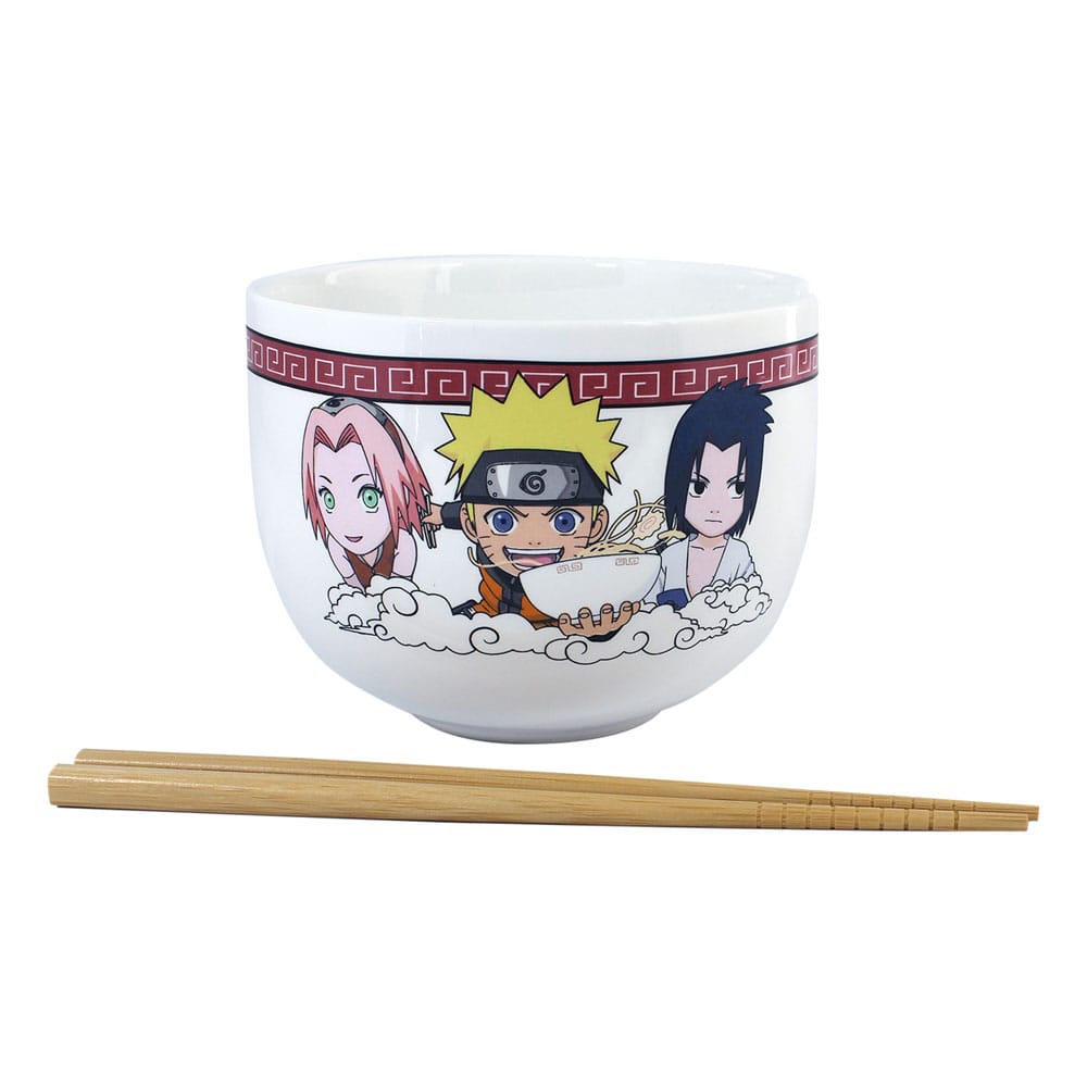 Naruto Shippuden Ramen-Schüssel mit Stäbchen Team Seven 414 ml Image 1