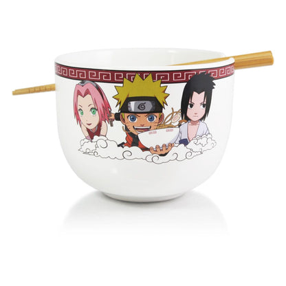 Naruto Shippuden Ramen-Schüssel mit Stäbchen Team Seven 414 ml Image 3