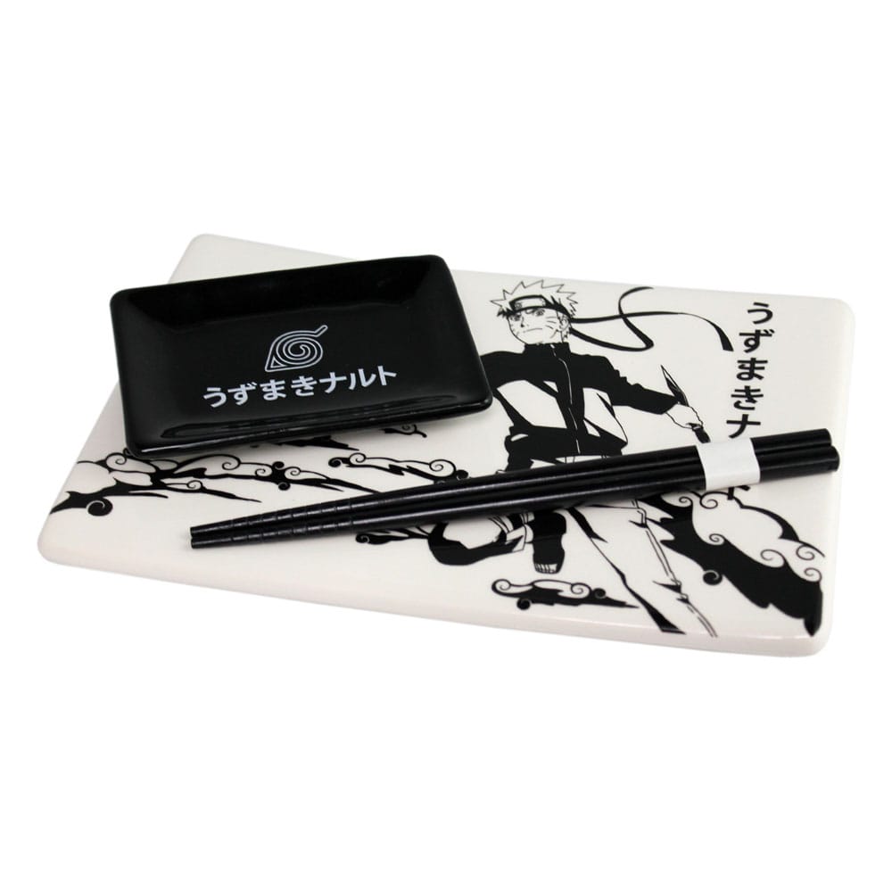 Naruto Shippuden Keramik Sushi Set mit Essstäbchen Naruto Image 6