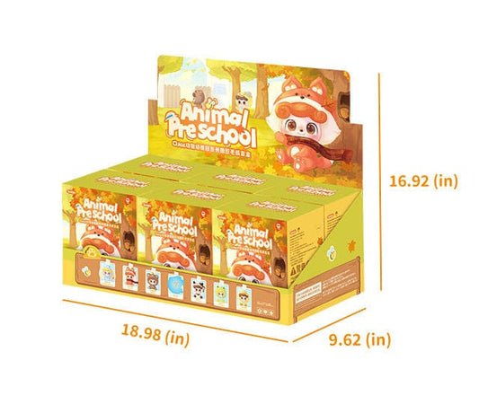 QKid: Animal Preschool Series Blind Box Figur 18 cm Display (6) Image 1