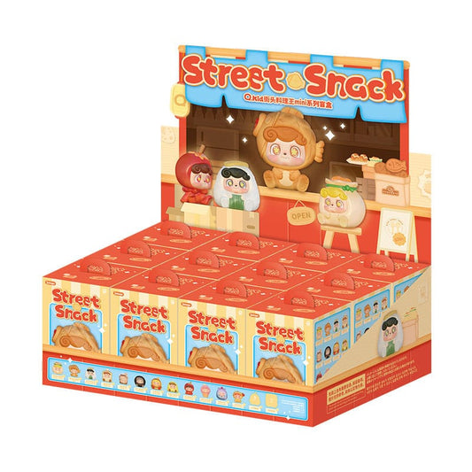 QKid: Street Snack Series Blind Box Figur 5 cm Display (12) Image 1
