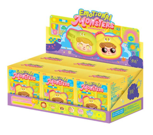 QKid: Emotional Hairy Monsters Series Blind Box Kopfhörer-Tasche 8 cm Display (6) Image