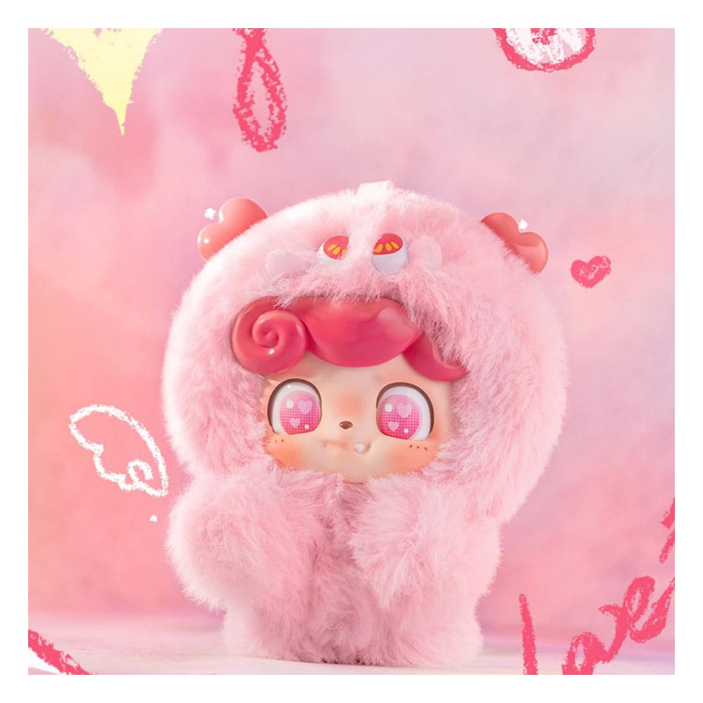 QKid: Emotional Hairy Monsters Series Blind Box Figur 12 - 14 cm Display (6) Image 3