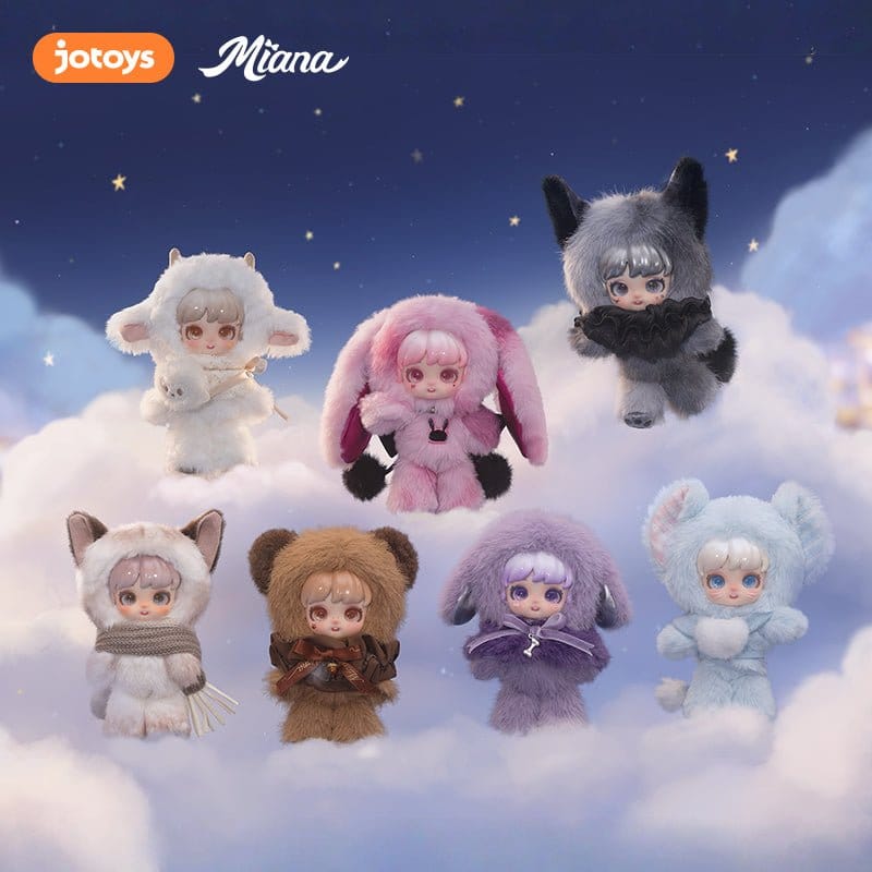 Miana Magical Elf Adventure Plüsch-Minifiguren Blindbox 10 cm Display (6) Image