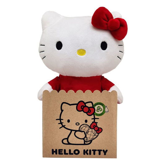 Sanrio Plüschfigur Hello Kitty mit rotem Kleid 24 cm Image