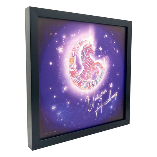 Unicorn Academy Canvas Poster Logo (With Light) Image