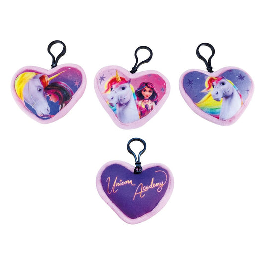 Unicorn Academy Plüsch-Schlüsselanhänger Mini Kissen Sortiment (12) Image 1