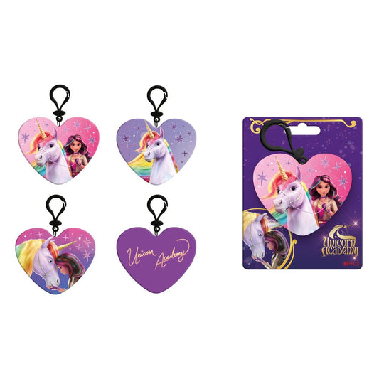 Unicorn Academy Plüsch-Schlüsselanhänger Mini Kissen Sortiment (12) Image 2
