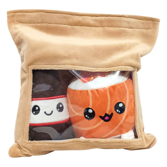 Yummis Together Plüschfiguren 2er-pack Uramaki & Soya in Take Away Bag 21 cm Image 1