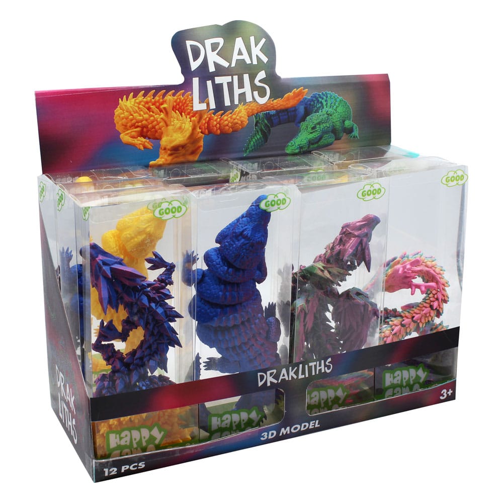 Darkliths 3D Fidget Toy Tiere 15 cm Display (12) Image 1