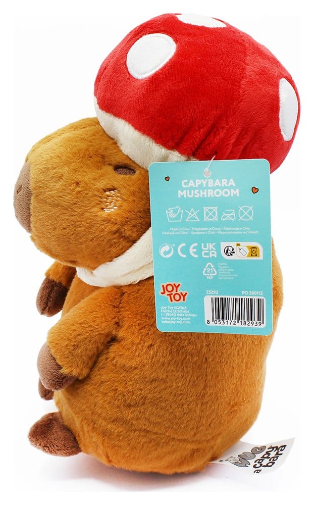 Capybara Plüschfigur Mushroom 23 cm Image 3