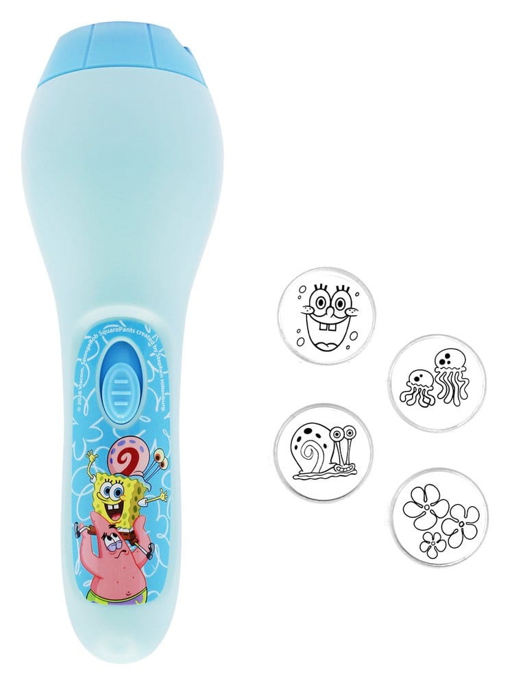 Spongebob Projektions-Taschenlampe mit 4 Motiven Image 2