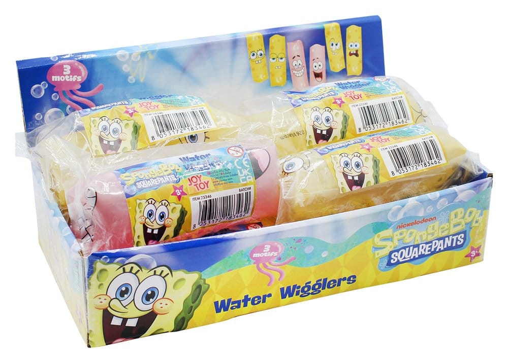 Spongebob Water Wigglers Display (12) Image 1