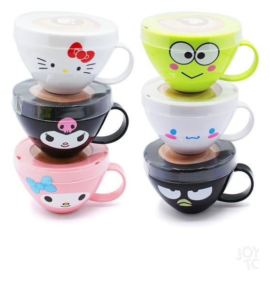 Sanrio Squishy Figuren Hello Kitty Cappuccino Display (8) Image 3