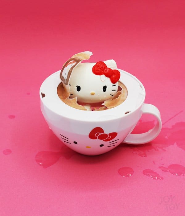 Sanrio Squishy Figuren Hello Kitty Cappuccino Display (8) Image 5