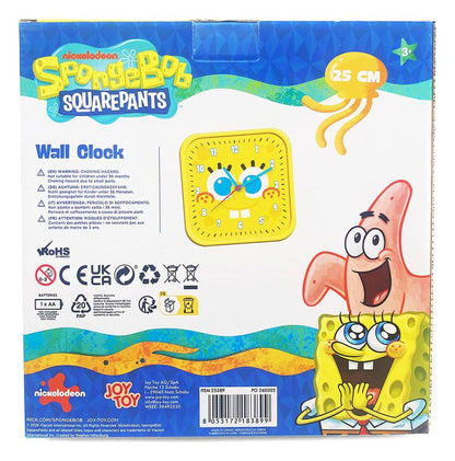 Spongebob Wanduhr quadratisch Spongebob Image 4