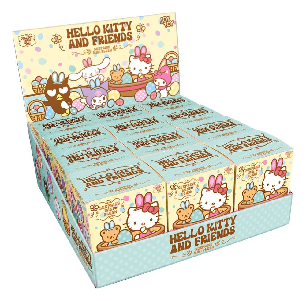 Sanrio Mini Plüschfiguren Hello Kitty and Friends Easter 12 cm Blind Box Display (12) Image 1