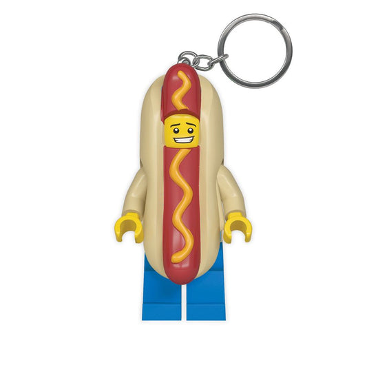 LEGO Classic Schlüsselanhänger mit Leuchtfunktion Hot Dog 8 cm Image