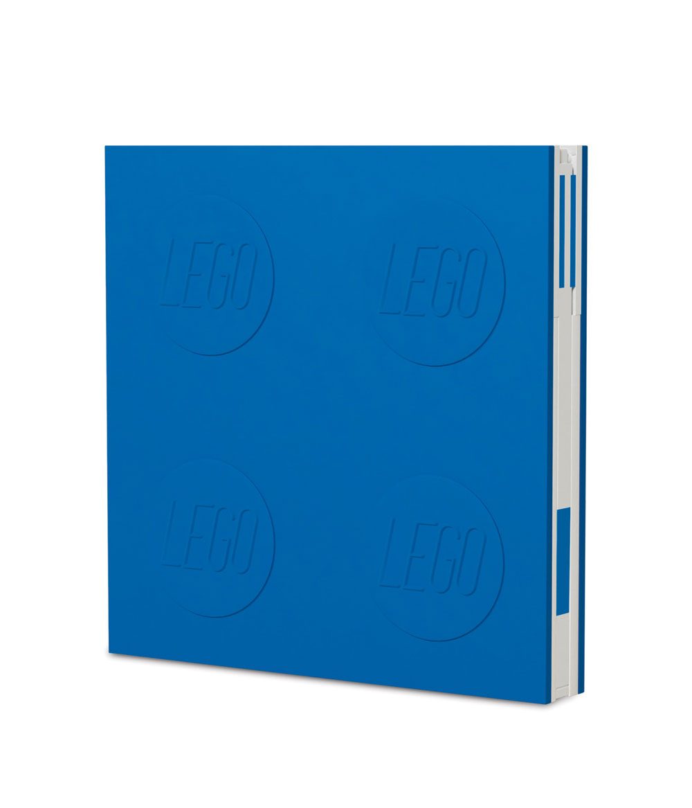 LEGO Notizbuch mit Stift Blau Image
