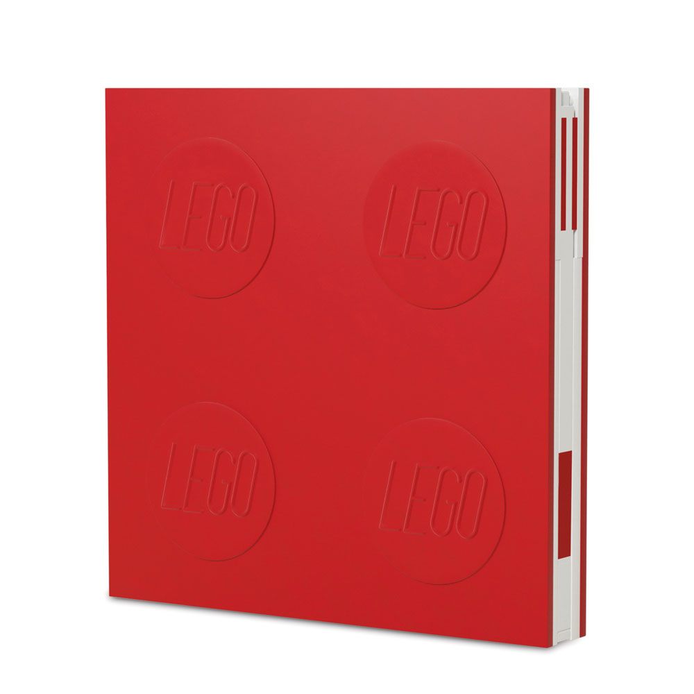 LEGO Notizbuch mit Stift Rot Image