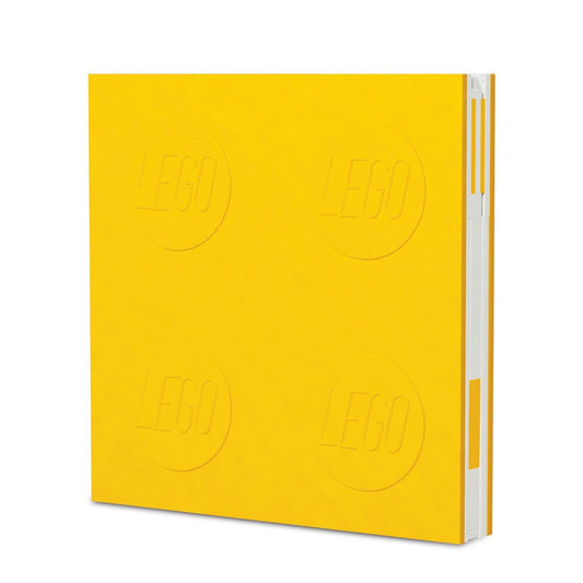 LEGO Notizbuch mit Stift Gelb Image