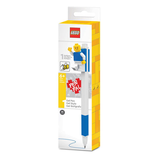 LEGO Gelstift mit Legofigur Blau Image