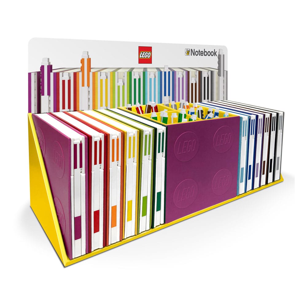 LEGO Verkaufsdisplay / Thekendisplay für Gelstifte & Notizbücher mit Stift Image