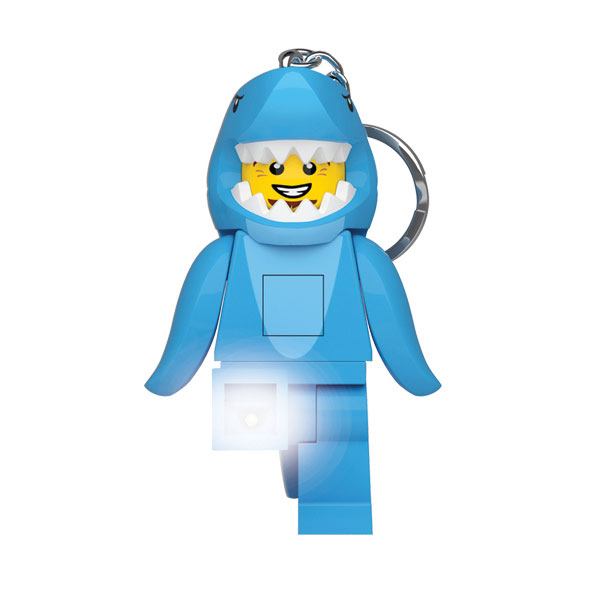 LEGO Classic Schlüsselanhänger mit Leuchtfunktion Hai 8 cm Image