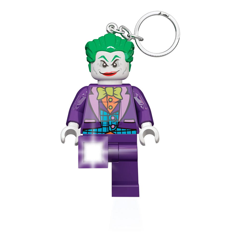 LEGO DC Comics Schlüsselanhänger mit Leuchtfunktion Joker 8 cm Image