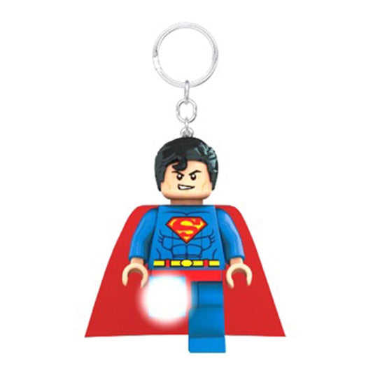 LEGO DC Comics Schlüsselanhänger mit Leuchtfunktion Superman 8 cm Image