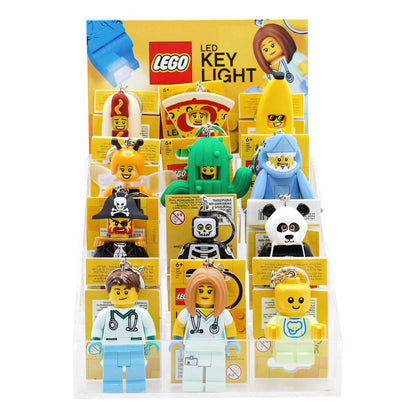 LEGO Acryl Verkaufsdisplay / Thekendisplay mit 12 Schlüsselanhängern mit Leuchtfunktion Image 3