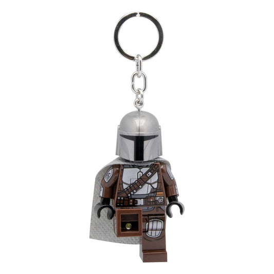 LEGO Star Wars The Mandalorian Schlüsselanhänger mit Leuchtfunktion Mandalorian 8 cm Image